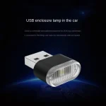 USB Mini LED Ambient Light, Car Interior Neon Lamp, Emergency Lighting, Night Light, PC Laptop Plug and Play, Portable USB Light 4