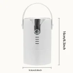 1 mini portable dryer with a small cloth bag to meet the needs of clothes of all sizes, equipped with a telescopic tube to dry s 6