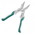 18 In1 Foldable Wire Stripper Multifunctional Plier With Crimper Cutter Shearing Screw Gripping For Electric Cable Portable Tool 5