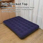 Single Size Air Mattress Inflatable Bed, Blow Up Mattress Camping Sleeping Pad 2