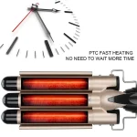 Professional Hair Curling Iron Ceramic Triple Barrel Hair Curler Irons Hair Wave Waver Styling Tools Hair Styling Appliances 4