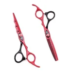 Purple Dragon Hair Scissors Professional 6" Japan Stainless Hair Cutting Scissors Barber Shop Hairdressing Thinning Shears Z1019 5
