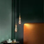 Modern Bubble Crystal Pendant Lights Indoor Hanging Lamp For Dining Room Bedroom Shop Bar Cafe Drop Pendant Lamp Home Decoration 6
