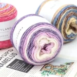 1pc 100g Gradient Rainbow Yarn, Suitable for DIY Crochet and Knitted Warm Sweaters, Scarves, Hats, Shawls, Etc 3