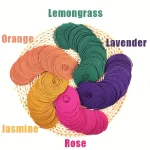 Five fragrance combinations of lemongrass, rose, lavender, orange, and jasmine are suitable for releasing mixed floral fragrance 3