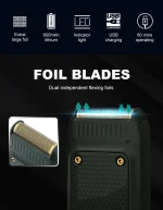 VGR V-353 Shaver Professional Razor Electric Shaving Machine Portable Beard Trimmer Rechargeable Razor Mini Shaver for Men 5