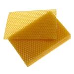 10Pcs Natural Beeswax Sheets Honeycomb Sheet Hive Cell Frame Wax Foundation for Candle Making Craft Beekeeping DIY Supplies 4