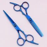 6'' Hair Scissors Professional Cutting Shears Thinning Hairdressing Razors Com Set Salon Barber & Home Japan Steel Dropshipping 4