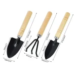 3Pcs/Set Mini Garden Tool Set For Garden Plants Flower Pot Cactus Vegetables Digging Weeding Indoor Small Plants Garden Tools 5