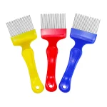 1 Pc Beekeeping Shovel Honey Spatula Anti-slip Handle 21 Needle-shaped Cut Honey Knife Spur Tooth Beehive Tools