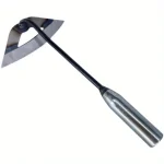 Premium All-Steel Hardened Hollow Hoe - Handheld Weeding Rake Durable and Rust-Resistant, Ideal for Vegetable Gardens 3