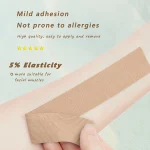 Face and Neck Wrinkle Lift Tape-Multifunctional High Elasticity Facial Sticker forNeck,Lip,Mouth,and Chin Care-0.98*196.85 inch 3