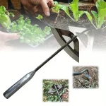Premium All-Steel Hardened Hollow Hoe - Handheld Weeding Rake Durable and Rust-Resistant, Ideal for Vegetable Gardens 6