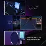 USB Microphone RGB Microfone Condensador noise reduction Wire Game Mic for Podcast Recording Studio Streaming Laptop Desktop PC 5