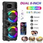 3000W Portable Bluetooth Speaker Sub woofer Heavy Bass Sound System Party Dj Karaoke Rechargeable Loud Speaker 2