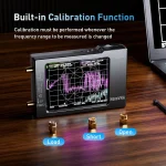 New NanoVNA-H Vector Network Antenna Analyzer 2.8" Display 10KHz-1.5GHz MF HF VHF UHF SWR With SD Card Slot Digital Nano Tester 3