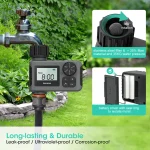 INSOMA Automatic Water Timer Intelligent Irrigation Watering System Sprinkler Timer Garden Programmer Equipment LCD Display IPX5 6