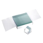 50pcs Microscope Slides + 100pcs Cover Glass Pre-Cleaned Blank Biology Glass Slide for Basic Biological Science 5
