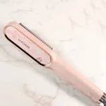 KSKIN Top Selling Hair Straightener 2 in 1 Brush Multifunctional Professional Hair Flat Iron Hair Comb 5