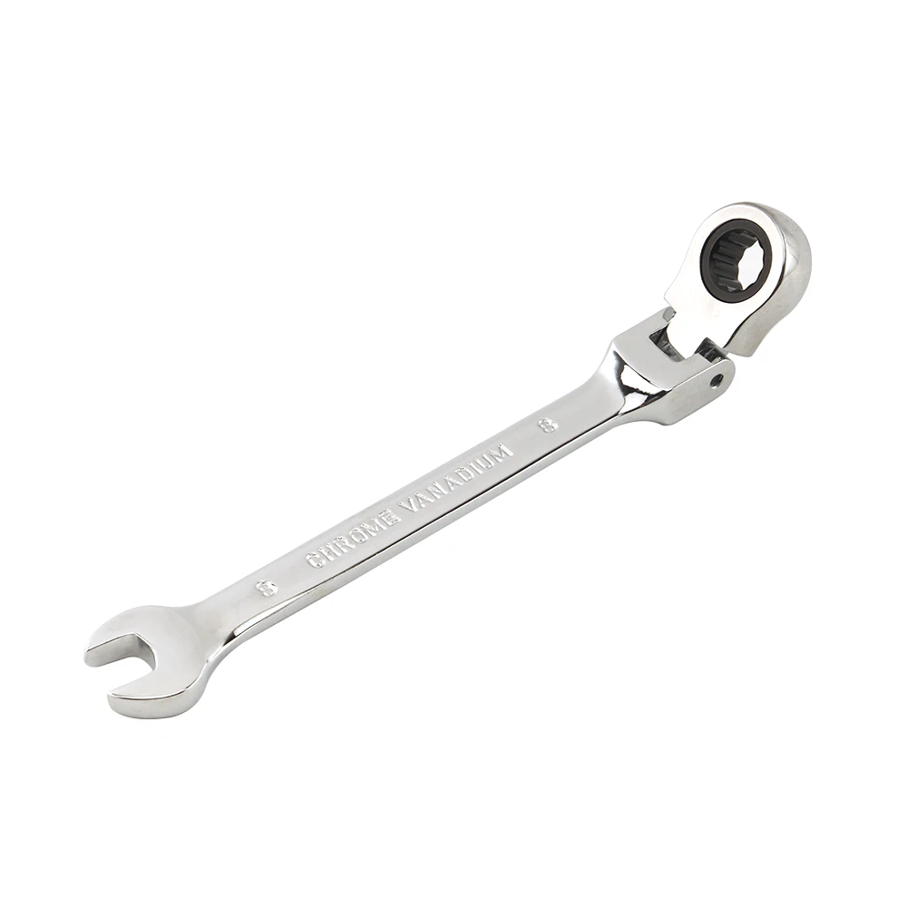 1pc Ratchet Wrench of Keys Spanner Hand Tool 72-Tooth Ratcheting Flexible Head Mirror Finish 1pc Ratchet Wrench of Keys Spanner Hand Tool 72-Tooth Ratcheting Flexible Head Mirror Finish