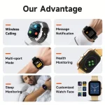 LAXASFIT 2026 New Y13 Pro Max Smart Watch Gift Full Touch Screen Sports Fitness Watch Bluetooth Talk Digital Smartwatch 4