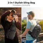 K&F CONCEPT Camera bag Photography Backpack 10L Waterproof Camera Sling Backpack DSLR/SLR Camera Case Sony Fuji Photography Bags 3