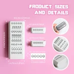 8-layer Stamp 5 Star Rating Mood Rating Weather Rating Book Rating Food Rating Check Box Checklist Planner Scrapbooking Stamp 2