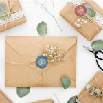 Christmas Tree Snowflake Candle Wax Seal Stamp DIY Craft Supplies Scrapbooking Christmas Wedding Invitation Decoration 2