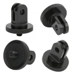 Aluminum Alloy 1/4 inch Mini Tripod Adapter Mount for GoPro Hero 12 10 9 8 5 Black Sjcam M10 Xiaomi Yi 4K Eken Go Pro Accessory 3