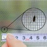 Self-adhesive and reusable mosquito nets for windows, anti-mosquito window screens, tulle, customizable in summer washable mesh 2