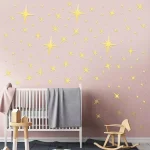 20/42pcs Star Mirror Wall Sticker DIY Acrylic Decal Waterproof Self-adhesive Wallpaper Bedroom Children Room Home Decoration 5