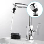 1pcs Faucet Nozzle 360 Degree Rotation Filter Extension Tube Shower Water Saving Tap Head Nozzle Universal Kitchen Accessories 2