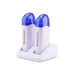 Wax Warmer Hair Removal Machine Double Depilatory Roll On Wax Heater Efficient And Mild Suitable for Arm Legs Face Back Armpit 4