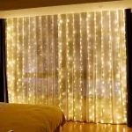 3/4/6m Curtain 100/600LEDString Lights Garland USB Festoon Remote Control Fairy Garland Lights Christmas Decoration Bedroom Home 5