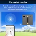 Robot Window cleaner ABIR WD8,Dual Water Spray,Smart Memory,High Vacuum Suction, Laser Sensor, Home Wall Glass Cleaning Robot 5