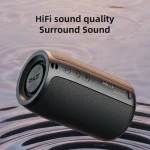 ZEALOT-S32 Mini Portable Bluetooth Speaker HIFI Subwoofer Wireless Speaker 10Hrs IP5 Waterproof Shower Speaker Bluetooth 5.3 4