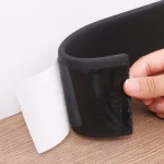 10-2M Waterproof Enclosure Self Adhesive Skirting Line 3D Wall Stickers Thickened Anti-collision Decoration Wall Corner Lines 2