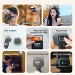 Godox X5 C/S/N/F/O Wireless TTL Magnetic Flash Trigger with Godox iT32 iFlash Camera Flash TTL HSS Rotating Head on Camera Flash 3