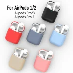 Silicone Earphone Cases For Airpods 4 1/2, Airpods 3 Case Headphones Case Protective Case For Apple Airpods Pro 2 Airpods Covers 2