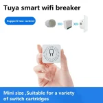 16A WiFi Smart Switch 2-Way DIY Light Switch Module Voice Control Tuya Smart Life Alexa Google Home for Smart Home Automation 3