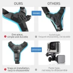 Motorcycle Helmet Phone Stand Mount Holder For GoPro Hero 12 10 9 8 7 Action Sports Camera Holder Motorcycle Camera Accessories 5