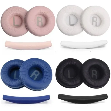 1Pair 70mm Replacement Earpads For JBL T450BT T500BT Tune600 660 510BT Ear Cushions Pad Covers Top Headband Headphone Headset