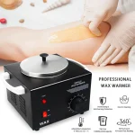 Electric Single Pot Wax Warmer Wax Heater Warmer Skin Hair Removal Adjustable Temperature Suitable For Beauty Salon Home 2