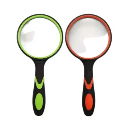 10X Magnifying Glass For Kids Seniors Handheld Reading Magnifier 50mm Magnifying Lens For Reading Science Nature Exploration