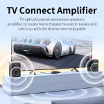 Unnlink 192KHz Digital to Analog Audio DAC Converter Bluetooth Spdif Optical Toslink Coaxial to 3.5mm Aux 2RCA Decoder 2