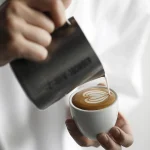 MHW-3BOMBER Espresso Mug 80ml Ceramic Coffee Cup and Saucer Professional Home Barista Latte Art Mug Exquisite Kitchen Accessorie 4
