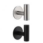 1Pcs Stainless Steel Silver Bathroom Hardware Set Towel Rack Toilet Paper Holder Towel Bar Hook Bathroom Accessories 5