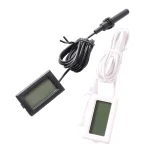 1 set Beekeeping Beehive LCD Digital Display Hygrothermograph Electronic Embedded Temperature & Humidity Meter Gauge Instruments 2
