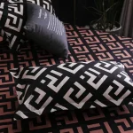 Luxury Black Bedding Comforter Set with Pillow Case SIngle Full Size Bed Linen Duvet Cover Set Queen/King Double Single Bed 6