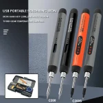 USB Wireless  Digital Electric Soldering Iron Kit  Cordless Adjustable Temperature 300-450℃ Smart Welding Solder Tool